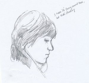 Louis at the big draw
