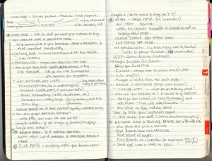 events illustration - notebook
